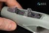 Quinta Studio QD+48488 F-4D early Phantom II 3D-Printed & coloured Interior on decal paper (Academy) (with 3D-printed resin parts) 1/48
